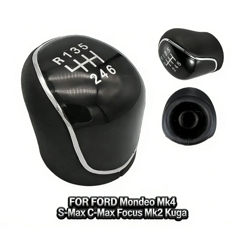 

5 Speed 6 Speed Car Gear Shift Knob Lever Shifter Handle Stick For Ford Mondeo 4 Mk4 Focus S-Max C- Max Kuga Galaxy