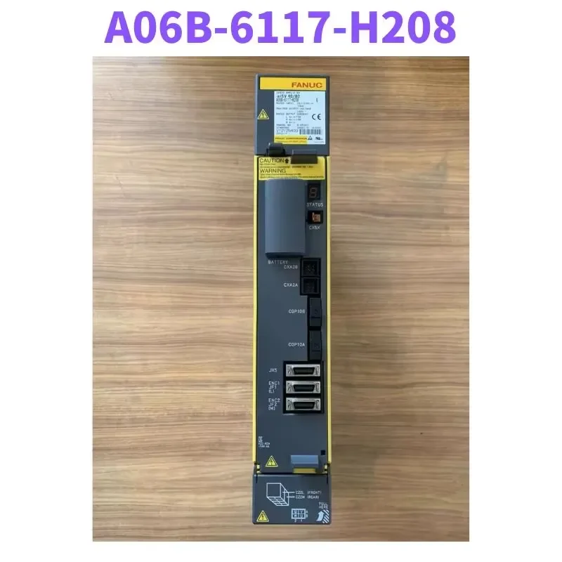 Second-hand A06B-6117-H208 A06B 6117 H208 Servo Drive Tested OK