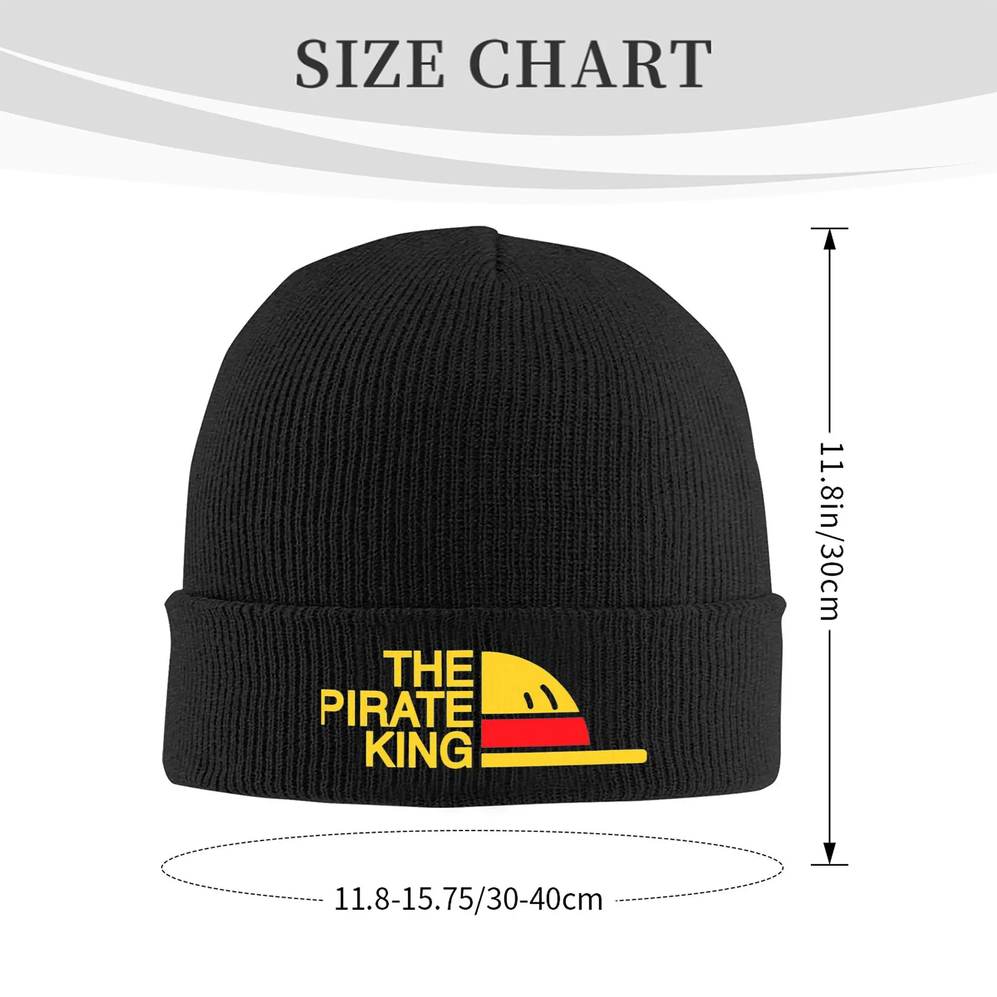 The Pirate King One Piece Hat Autumn Winter Skullies Beanies Warm Monkey D Luffy Caps Men Women Acrylic Skullcap