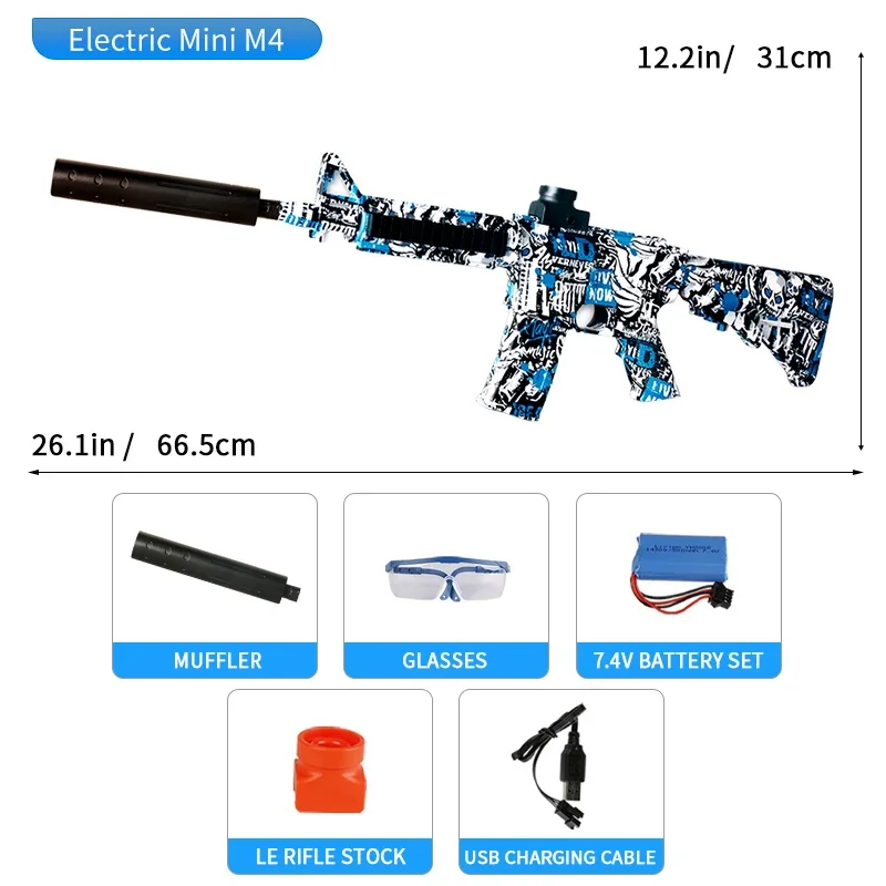 Automatyczne strzelanie pistolet zabawkowy Splash, seria elektryczna, strzelanka dalekiego zasięgu, strzelanki na świeżym powietrzu, prezenty