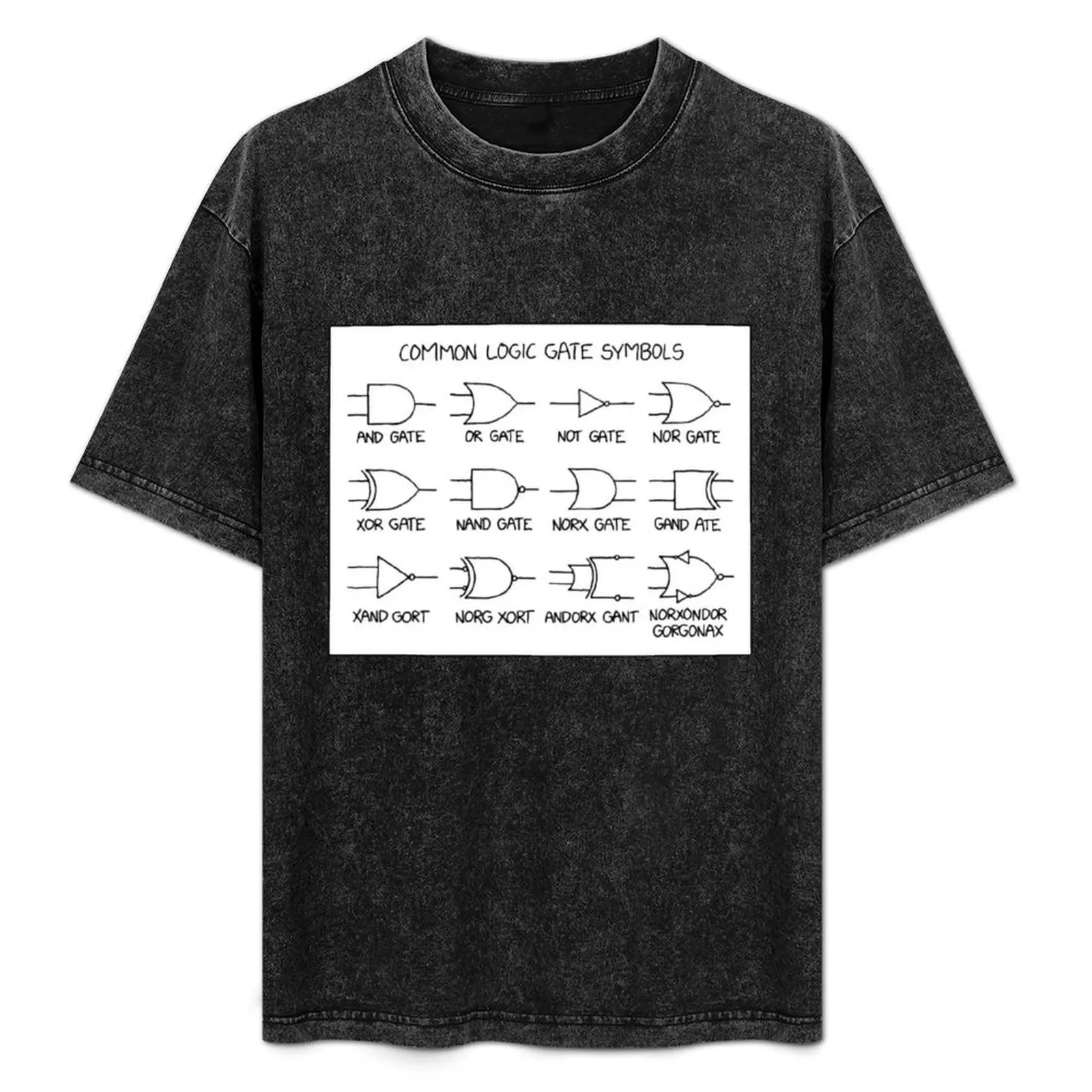 

Logic Gates T-Shirt Large Size Short Sleeve T-Shirt