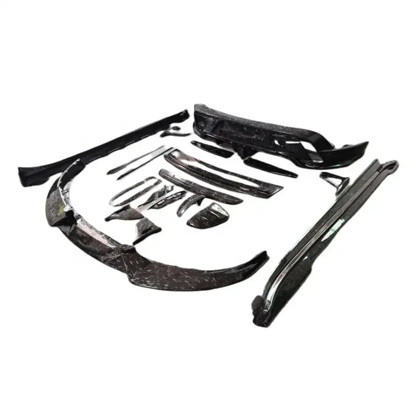 High Quality Carbon Body Kit MSY Style Body Kit for Taycan With Front Bumper Side Skirt Rear  Bumper！
