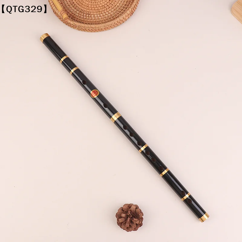 6 Holes Bamboo Flute F Key Folk Sound Durable Lightweight Handmade Bamboo Transverse Flute Musical Instrument For Beginners[T]