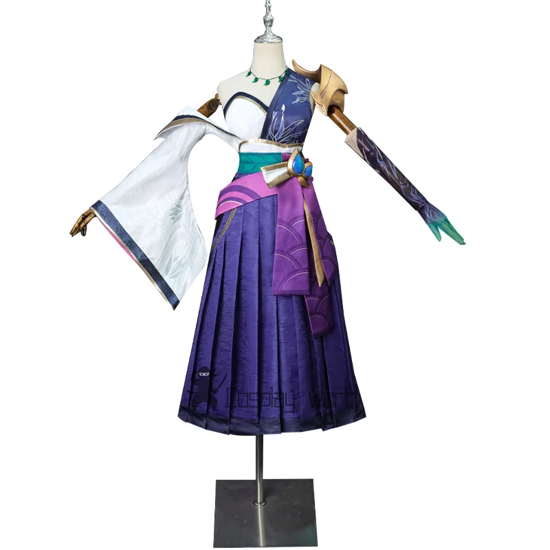 

Game Irelia The Blade Dancer Cosplay Costume League of Legends Spirit Blossom Skin Role Play Halloween Carnival Party Clothing