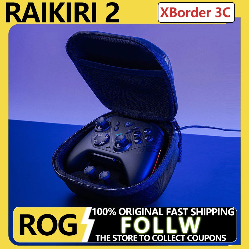 

ROG Raikiri 2 3Mode Gaming Controller for PC Wireless Bluetooth 3Mode Connection Ergonomic Design OLED Display Gamer Accessories