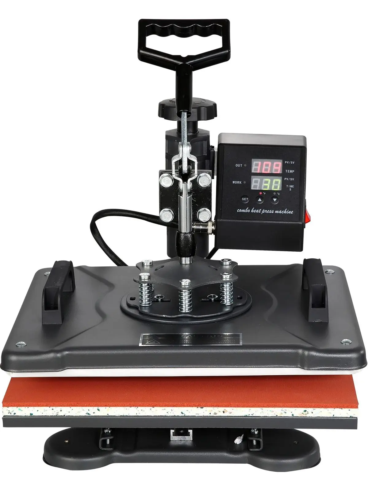 SucceBuy 5 6 8 in 1 Heat Press Machine T-shirt Heat Transfer Printer Multifunctionele Sublimatie Printer voor Mok/Latte Mok/Hoed/Plaat/Fles - afbeelding 2