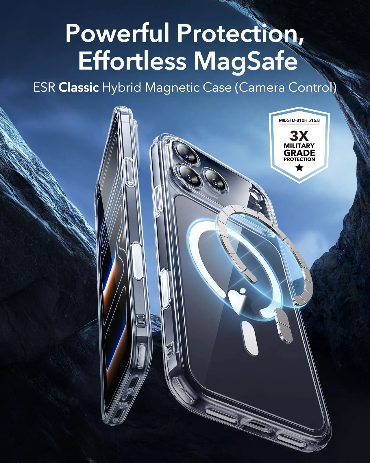 아이폰 17 프로 맥스 카메라 컨트롤용 ESR 및 아이폰 17&17 에어&16 프로 맥스&... - 1