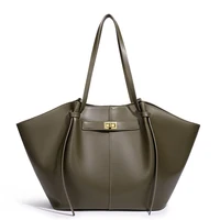 Lightweight Large Capacity 2025 New Bat-Shaped High Street Handbag European and American Style Trendy Single Shoulder Crossbody - Image 5