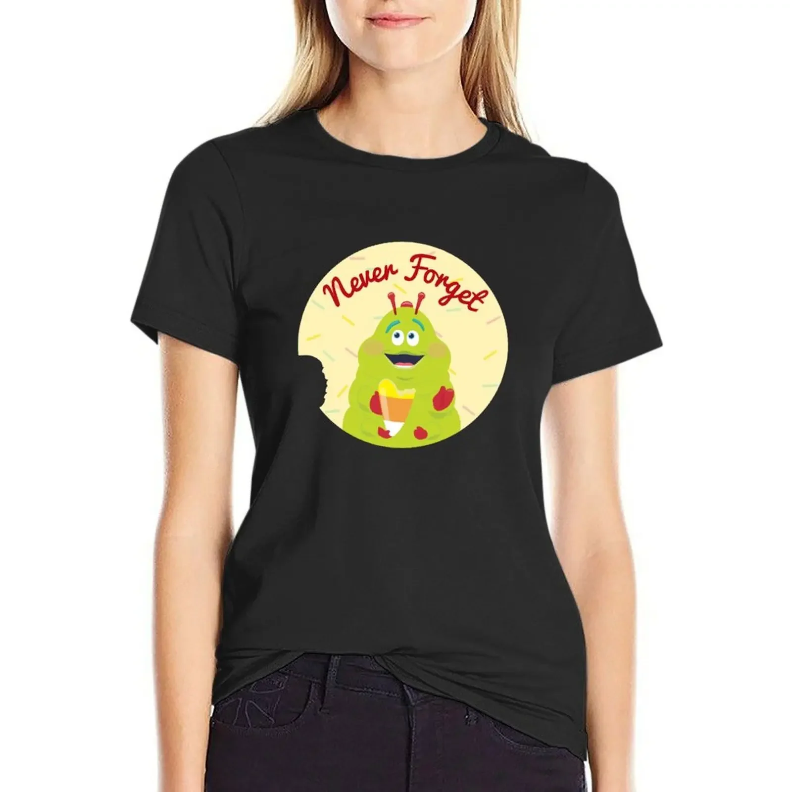 

Heimlich - Never Forget T-Shirt quick-drying vintage animal print shirt for girls anime clothes western t shirts for Women