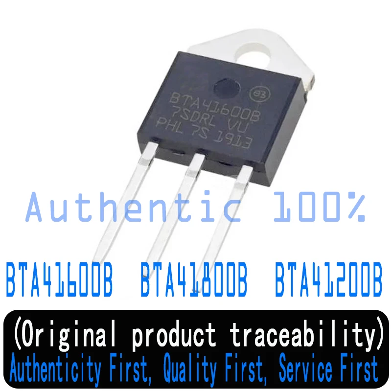 

10PCS/Lot 100% Real Original New BTA41600B BTA41800B TO-3P Imported Triac BTA41 600B 800B BTA41-600B BTA418008 BTA416008