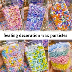 고양이 발톱 모양 화재 페인트 씰링 왁스 입자, DIY 봉투, 수동 레저 씰링 장식 재료, 100 개, 500 개, 1000 개/가방