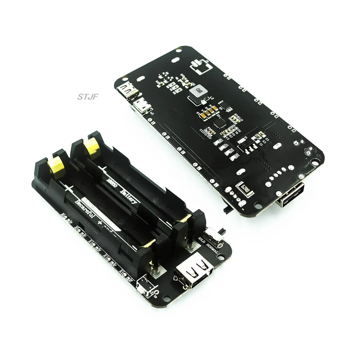 Two Voltage 18650 Lithium Battery Shield V8 Mobile Power Expansion Board Module 5V/3A 3V/1A Micro USB For Arduino ESP32 ESP8266