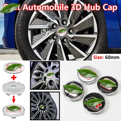 4Pcs 60mm Car Wheel Center Hubcap 56mm Auto Tire Hub Cap Decor Decal For Seat FR Cupra Leon Ateca Mk1 Mk2 Mk3 5f lbiza 6f Toledo