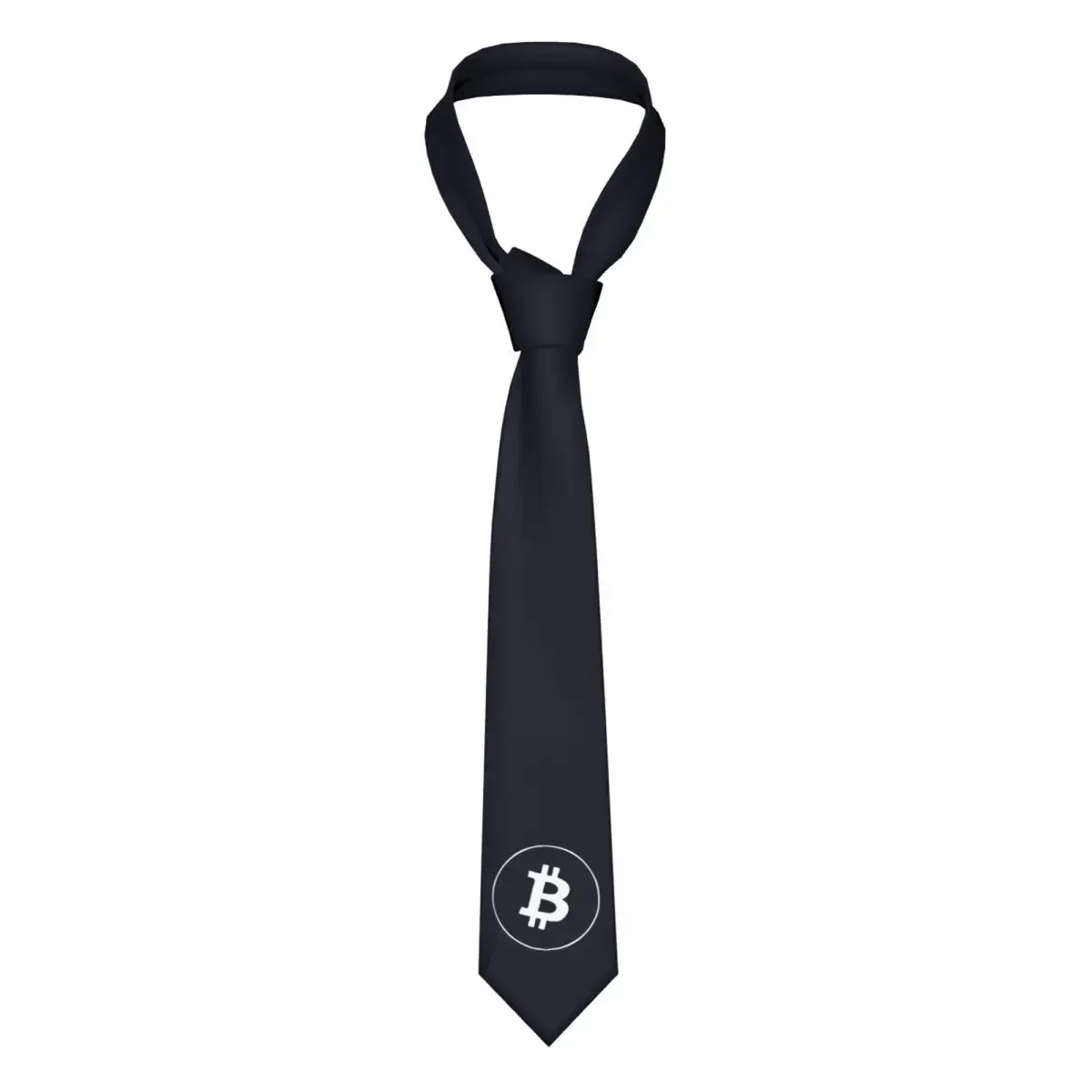 

Bitcoin Crypto Satoshi Necktie Polyester 8 cm Hodl Currency Blockchain Neck Ties for Men Shirt Accessories Cravat Wedding Office