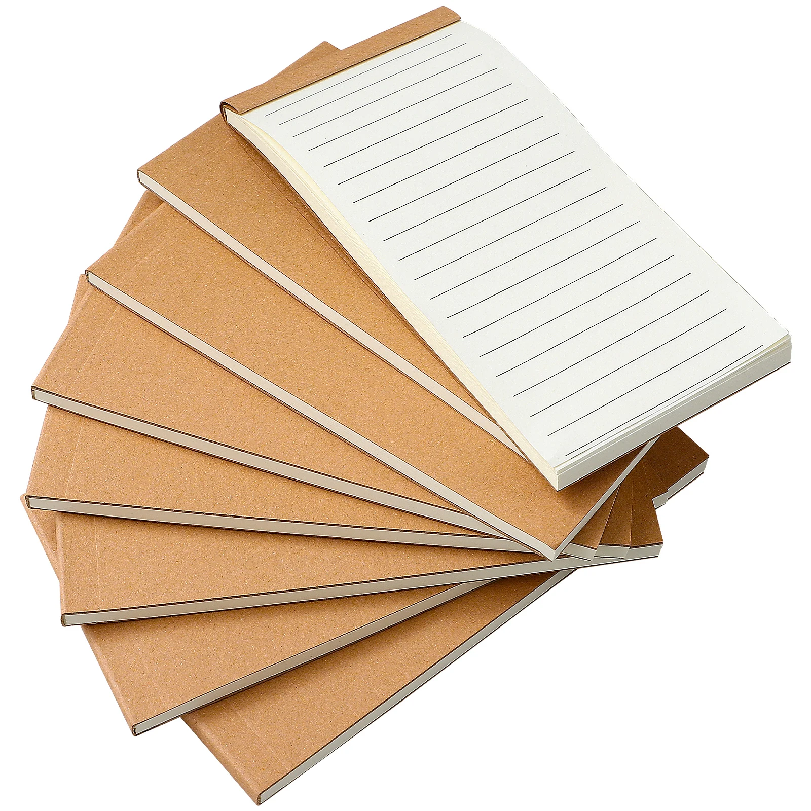 

8 pcs Mini Notepads Pocket Size Small Notebooks Lined Pages Tear Off Memo Pad School Office Home Use Set