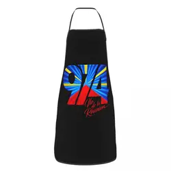 Unisex 974 Reunion Island Kitchen Chef Cooking Baking Apron Men Women Tablier Cuisine for Gardening