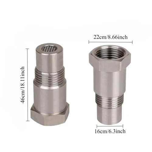 Imagen 2 del producto 4 Uds para M18X1.50 Speci Sensor de oxígeno de rendimiento de vehículo adaptador de piezas de automóvil accesorios de coche