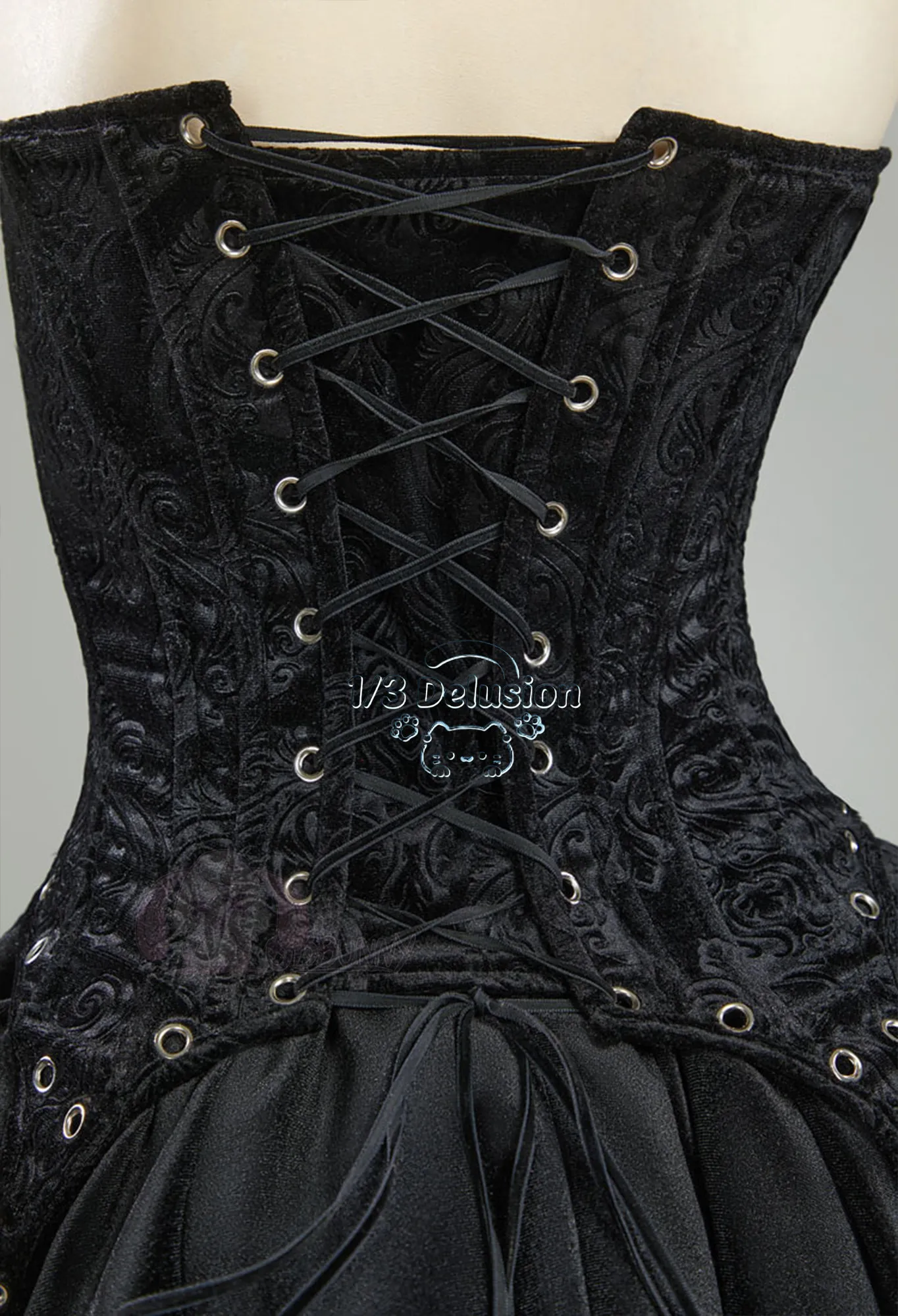 

Костюм для косплея Мисы Аманэ из «Тетради смерти», наряд для аниме-вечеринок и Хэллоуина для женщин, 1/3 Delusion