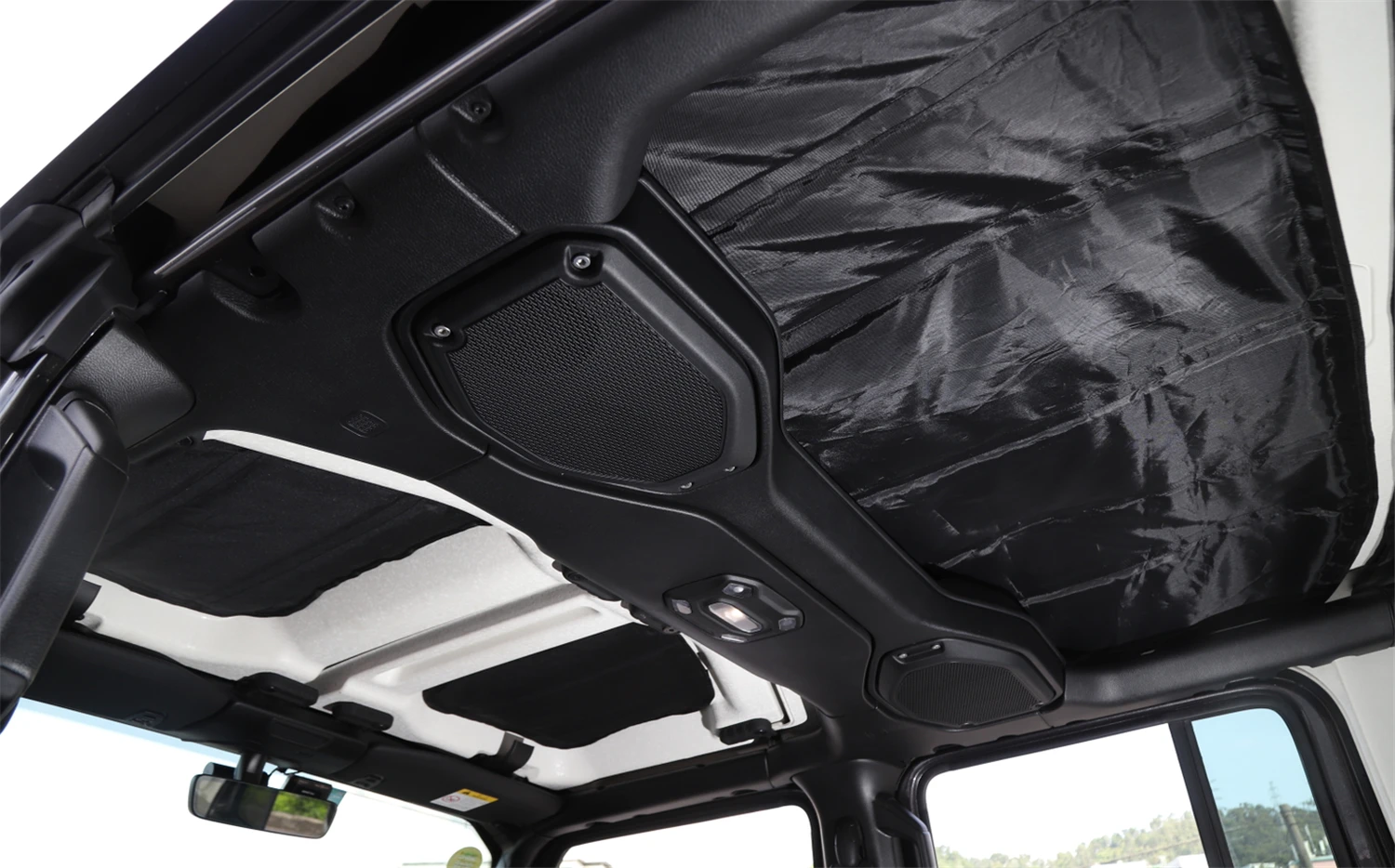 Car Roof Heat Insulation Cover Pad for Jeep Wrangler JL 2018-2022 2/4 DoorsRoof Heat Insulation Cotton Auto Interior Accessories