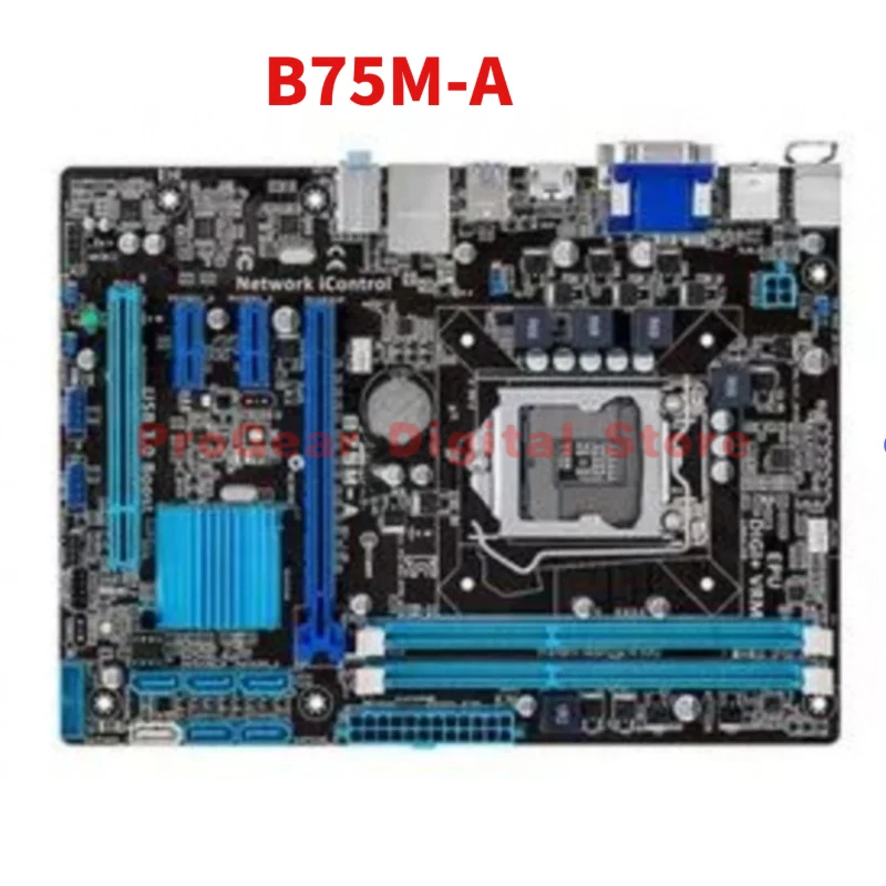 

Материнская плата ASUS B75M-A LGA1155 DDR3