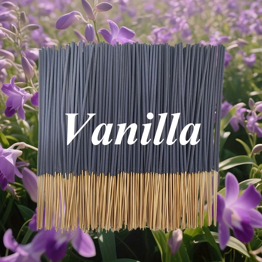 Vanilla Aromatherapy Stick, 22.0cm - Long-Lasting, Natural Wood Scent, Fragrance Suitable for Yoga, Meditation, Relaxation, and Sleep Aid - Perfect for Home Decor, Hotels, and Spas