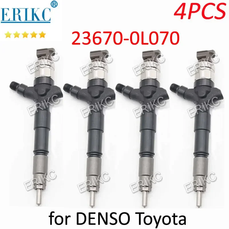 For DENSO 23670-0L070 Diesel Injector Sprayer 236700L070 Common Rail Fuel Injection Nozzle 23670 0L070 For TOYOTA HILUX Hiace