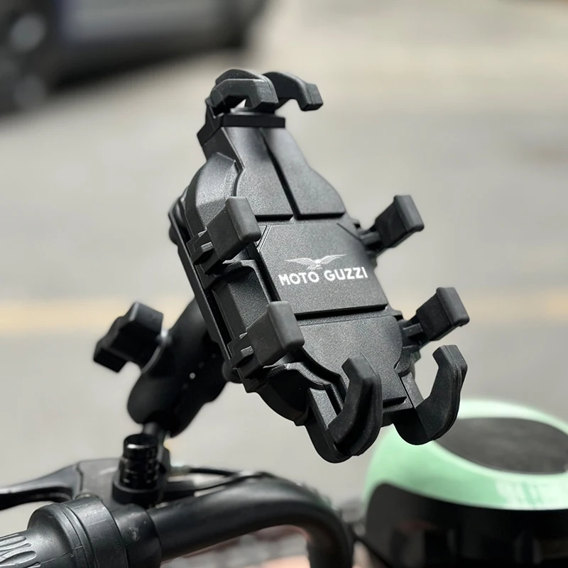 NEW For Moto Guzzi V100 Mandello V7 Stone V8S TT Bobber Breva 850 1100 1200 Mobile Phone Holder Stand GPS Motorcycle Parts