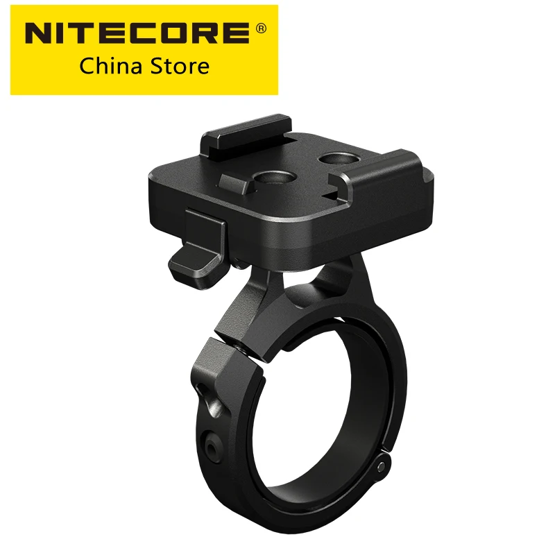 Original Nitecore HU60 Bike Headlamp Handle Bar Mount 31~35mm Handlebar Headlight Helmet Starp Set with Remote Control