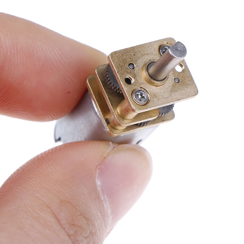 1 Pcs DC 3V-6V 5V 55rpm Reduction Gearbox Slow Speed Micro N20 Full Metal Gear Motor