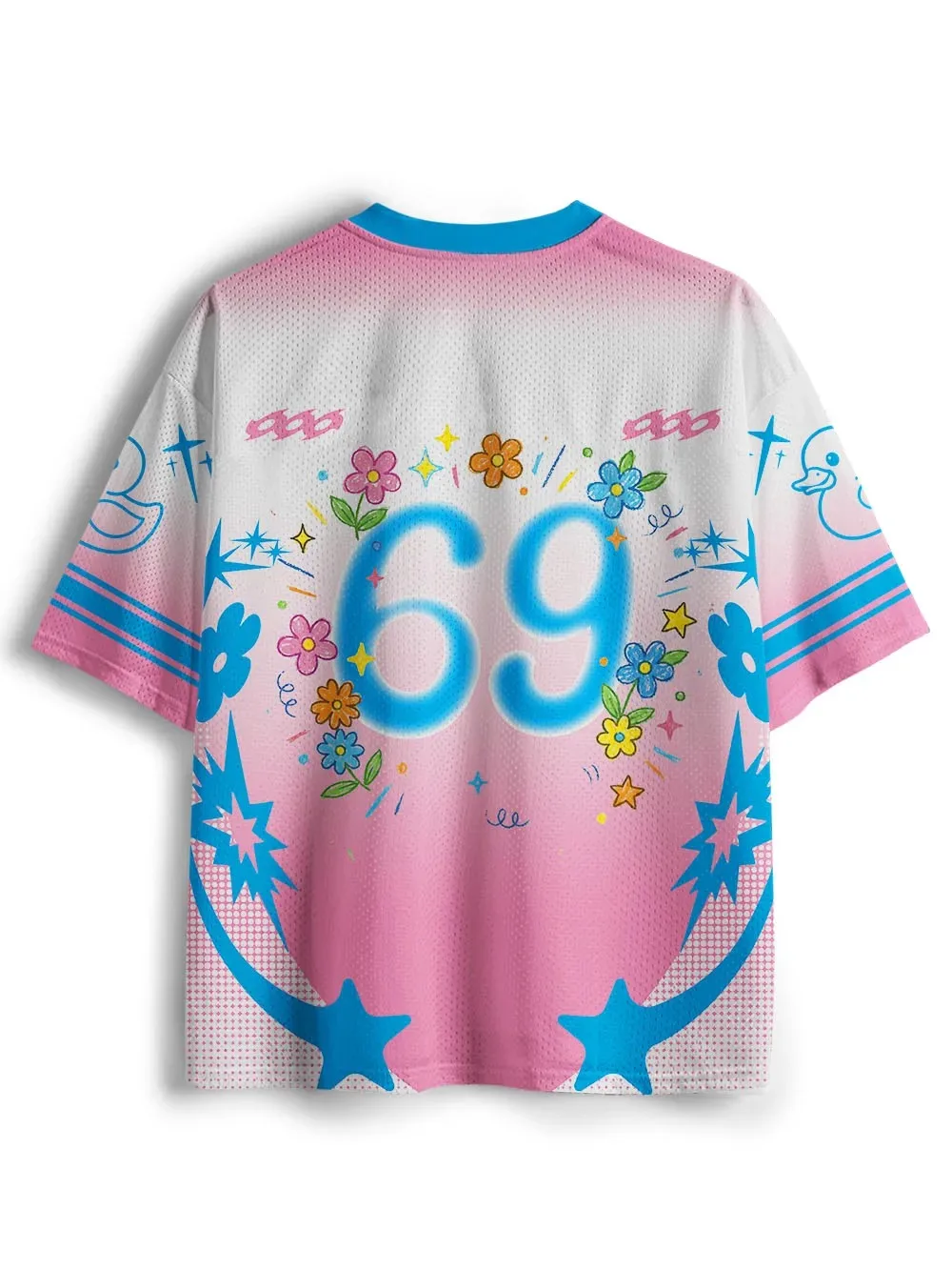 Harajuku Cute Toast 3D Printed Men V-neckT-Shirt  Comfortable Breathable Quick-Dry Outdoor Sport Y2K Style Parent-Child Clothing