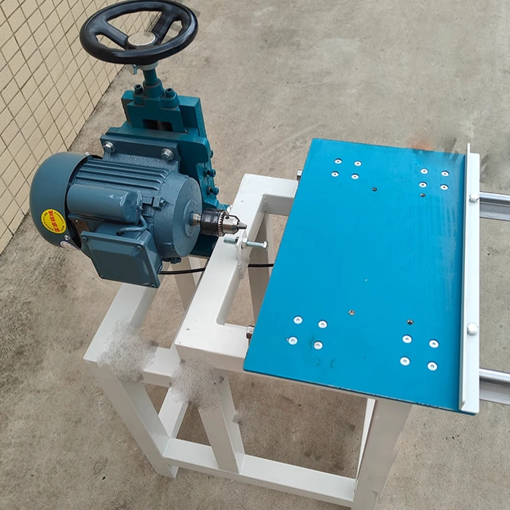 Simple Single Head Horizontal Drilling  Woodworking Push Platform Side Drilling Equipment Single Drilling Machinery Customized