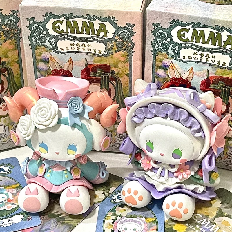 جديد إيما سيكريت فورست جاردن يؤرخ سلسلة صندوق أعمى لعبة صندوق غامض لطيف دمية جمع حلية لعبة هدية عيد ميلاد أنثى