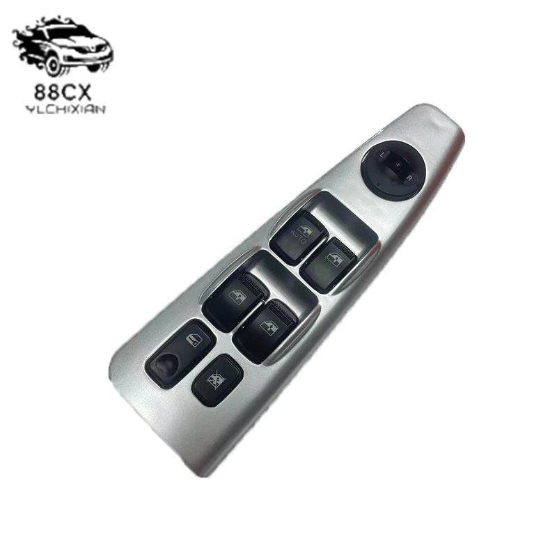 Chrome Car Driver's Electric Master Power Window Switch 93570-2F200 Fit for Kia Spectra/Cerato 2004 2005 2006 2007 2008 2009