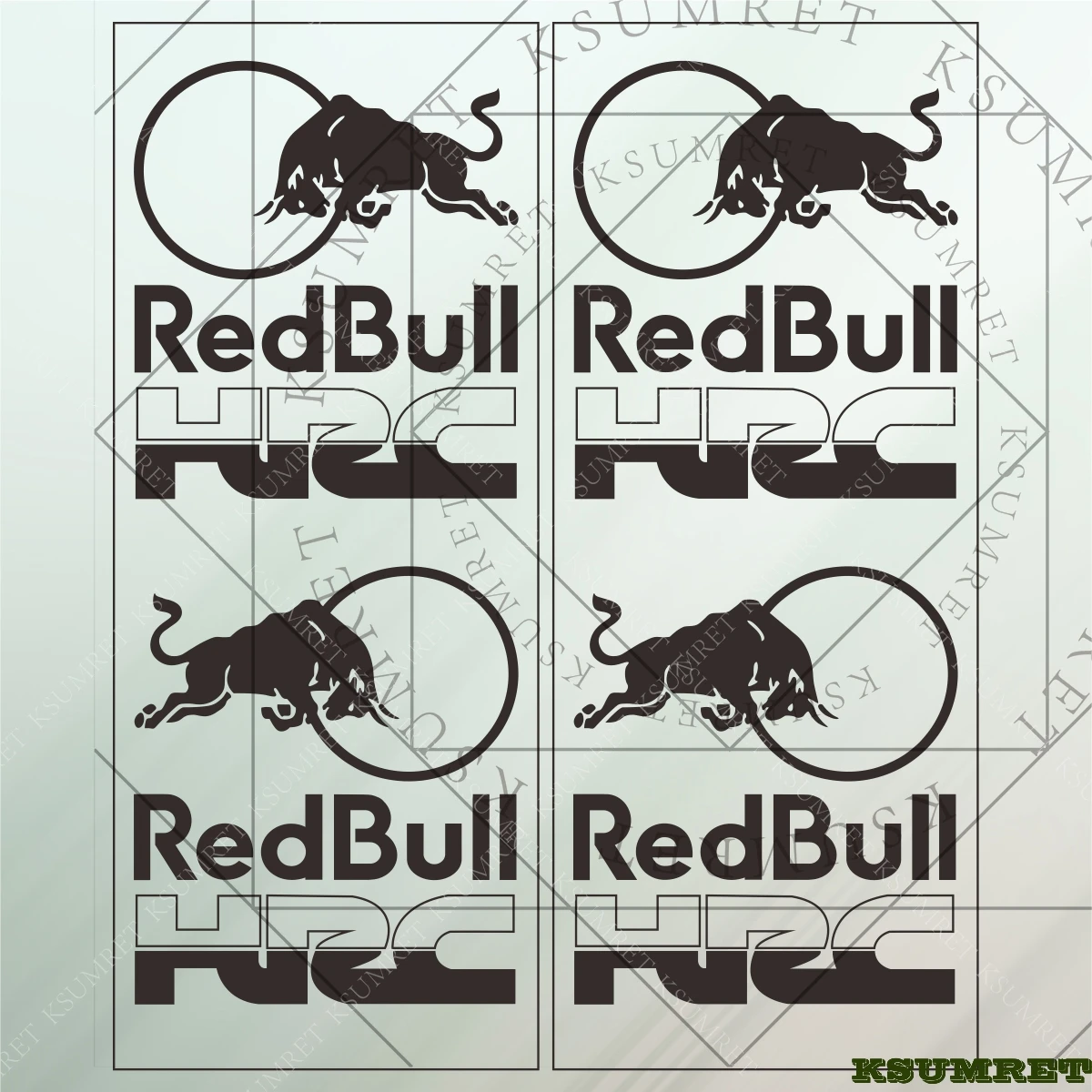 

Виниловые наклейки для мотоцикла Red Bull, наклейка на бак, логотип на шлем