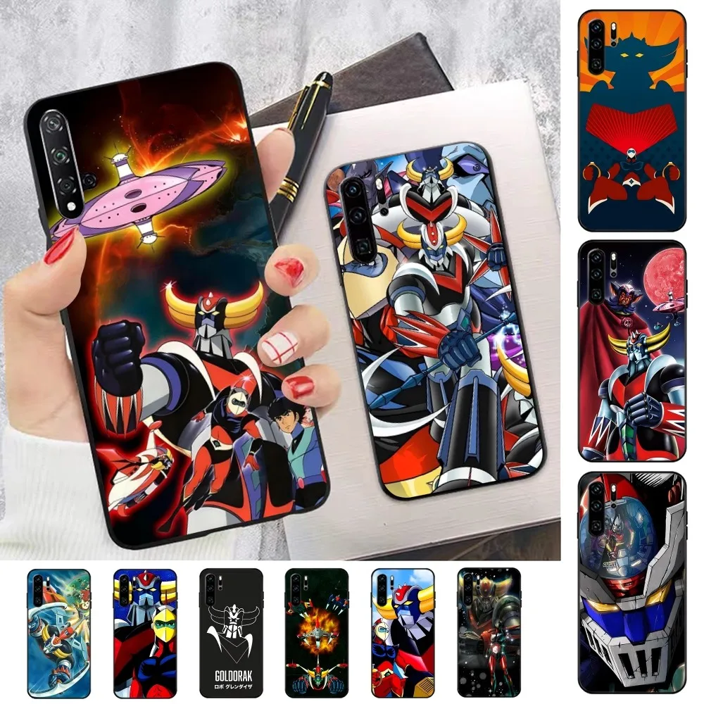 UFO R-Robot G-Goldorak Phone Case For Huawei P 8 9 10 20 30 40 50 Pro Lite Psmart Honor 10 lite 70 Mate 20lite