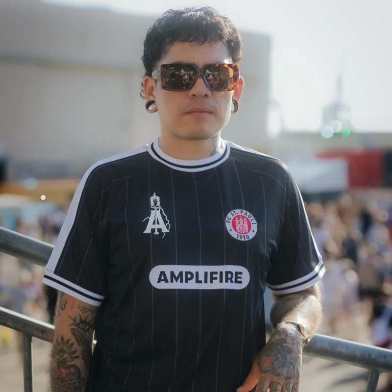 2026 New AMPLIFIRE FESTIVAL Music Festival FC ST. PAULI Trendy Retro Y2K Jersey Unisex Sports Casual T-Shirt Family Matching