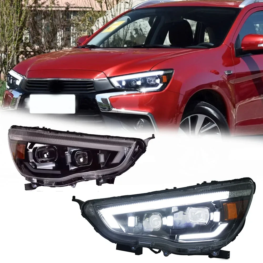 

LED HeadLights For Mitsubishi ASX 13-19 New Style Full Led DRL Car Head Lamp Assembly Signal Accessories Modified Lamp