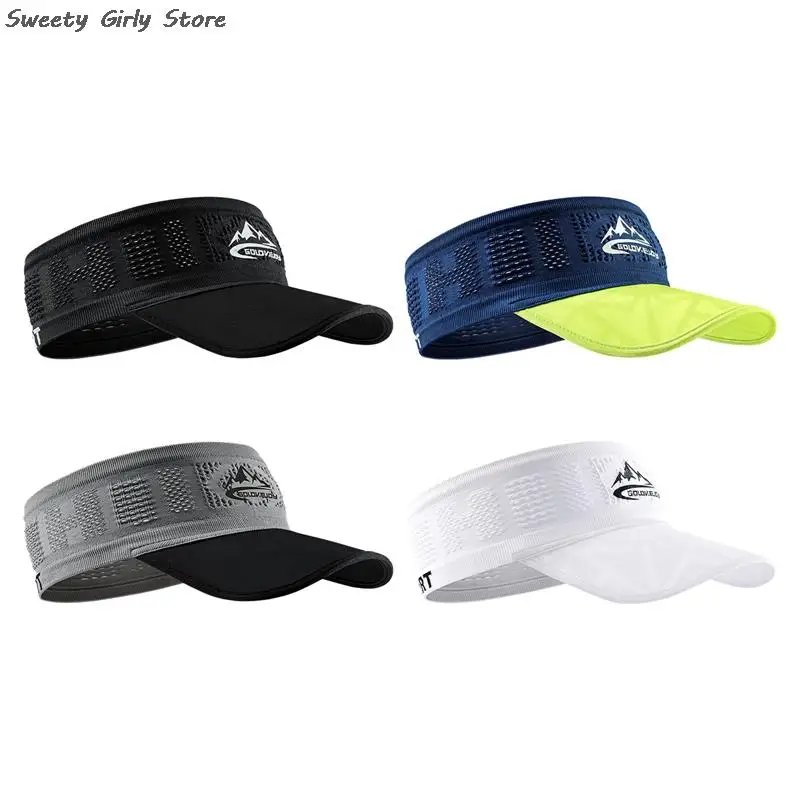 Professional Sports Cap Breathable Mesh Visors Hat Summer Empty Top Tennis Caps Autumn Cycling Running Football Basketball Hats