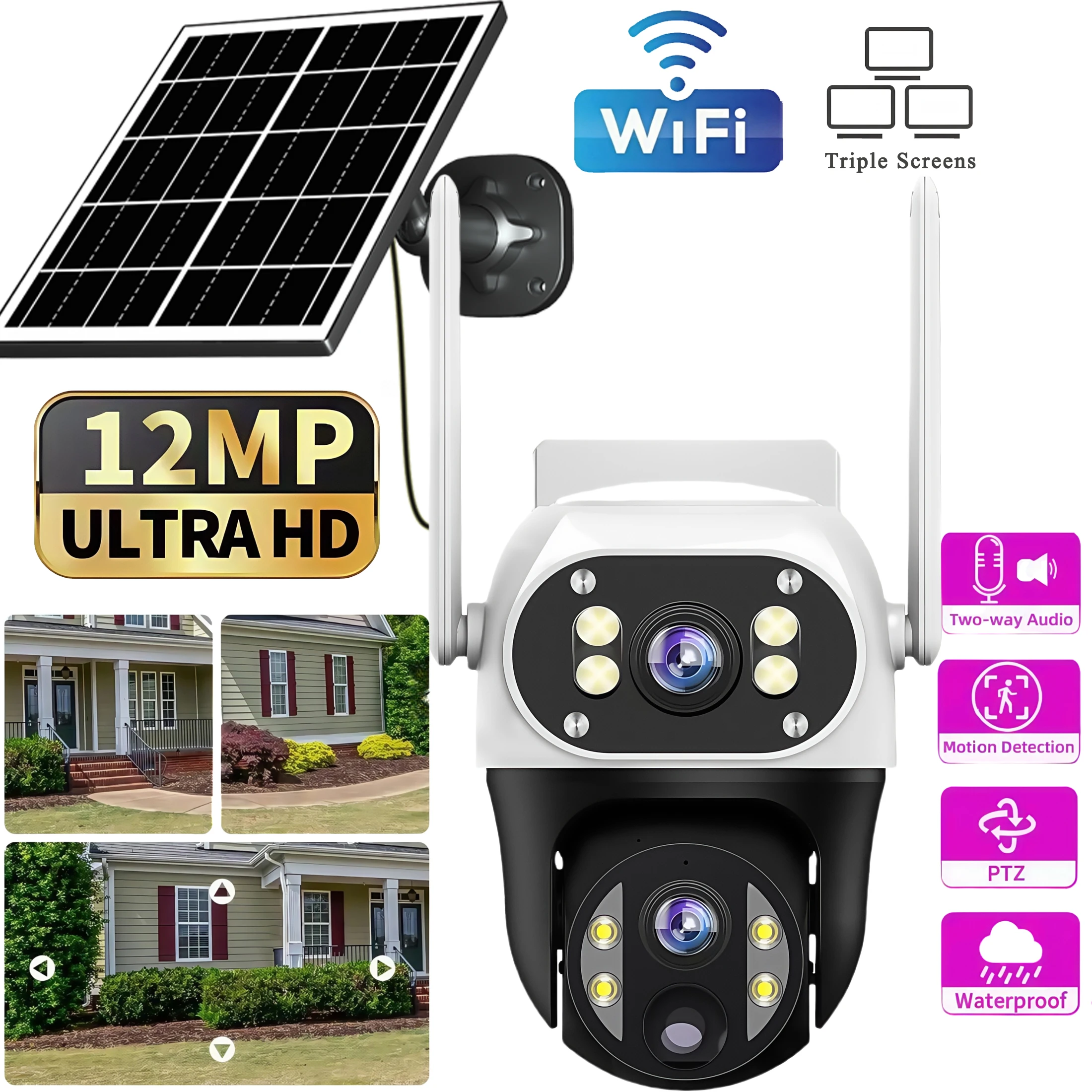 V380 Pro 12MP 3 Len… - image