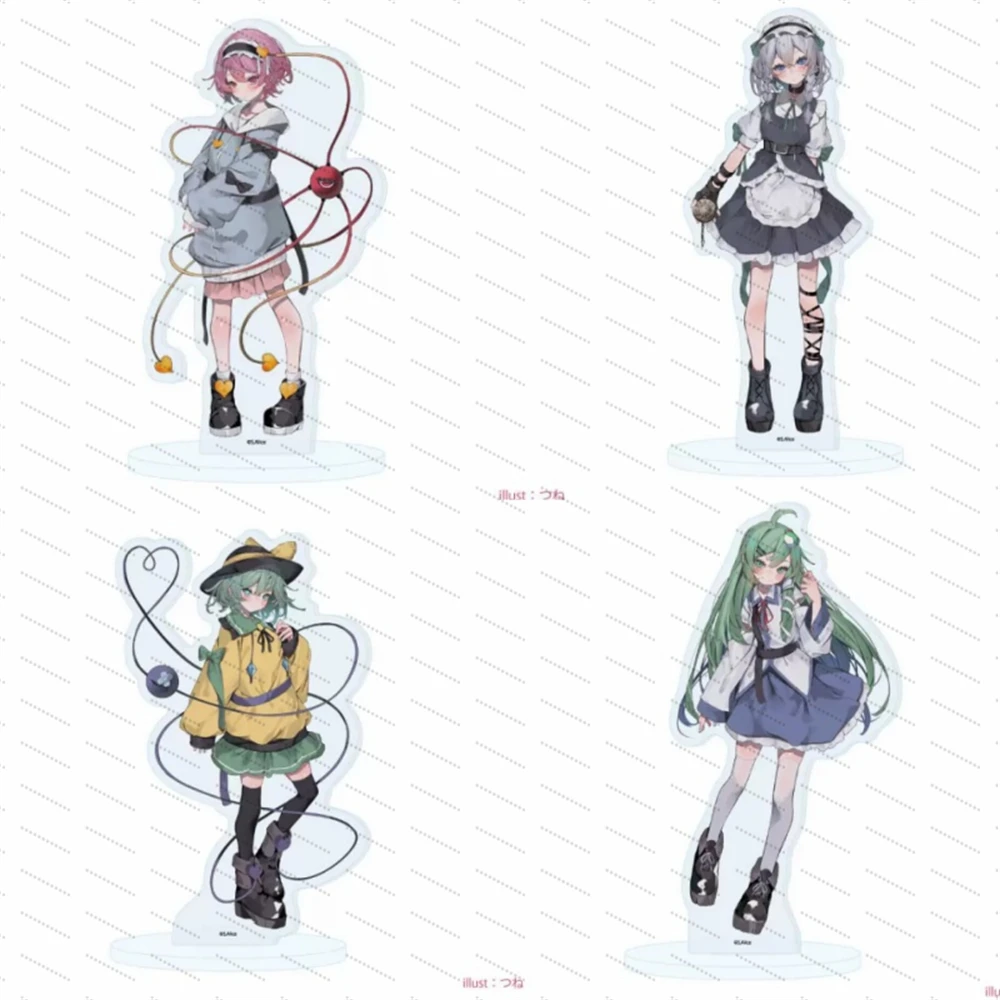 

Anime Touhou Project Acrylic standing signs as gifts for friends, desktop ornaments and small presents Birthday present 15CM
