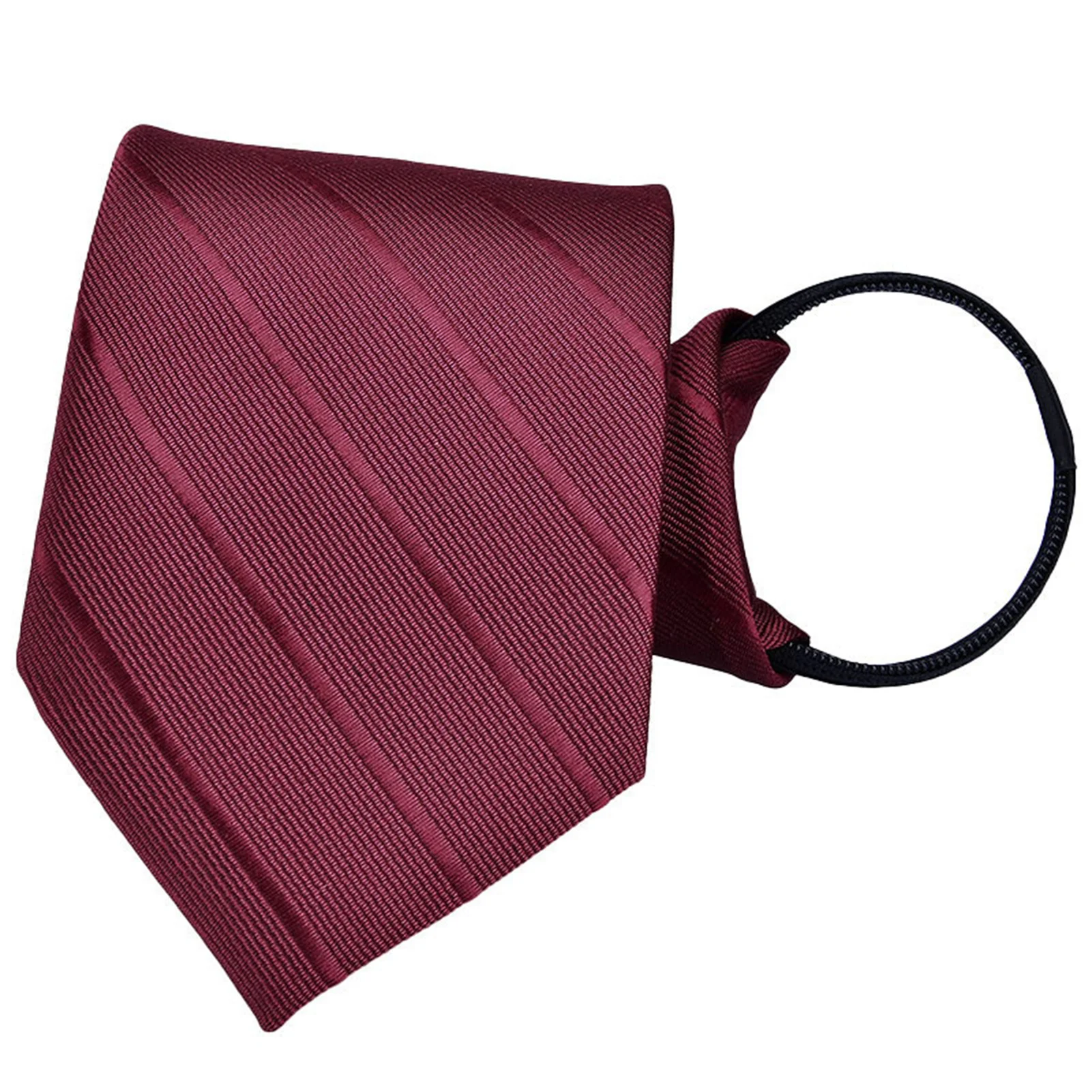 

Zipper Tie for Men Business Accessory Formal Casual Skin-friendly 8cm Necktie for Business Ocassion Suit Paring