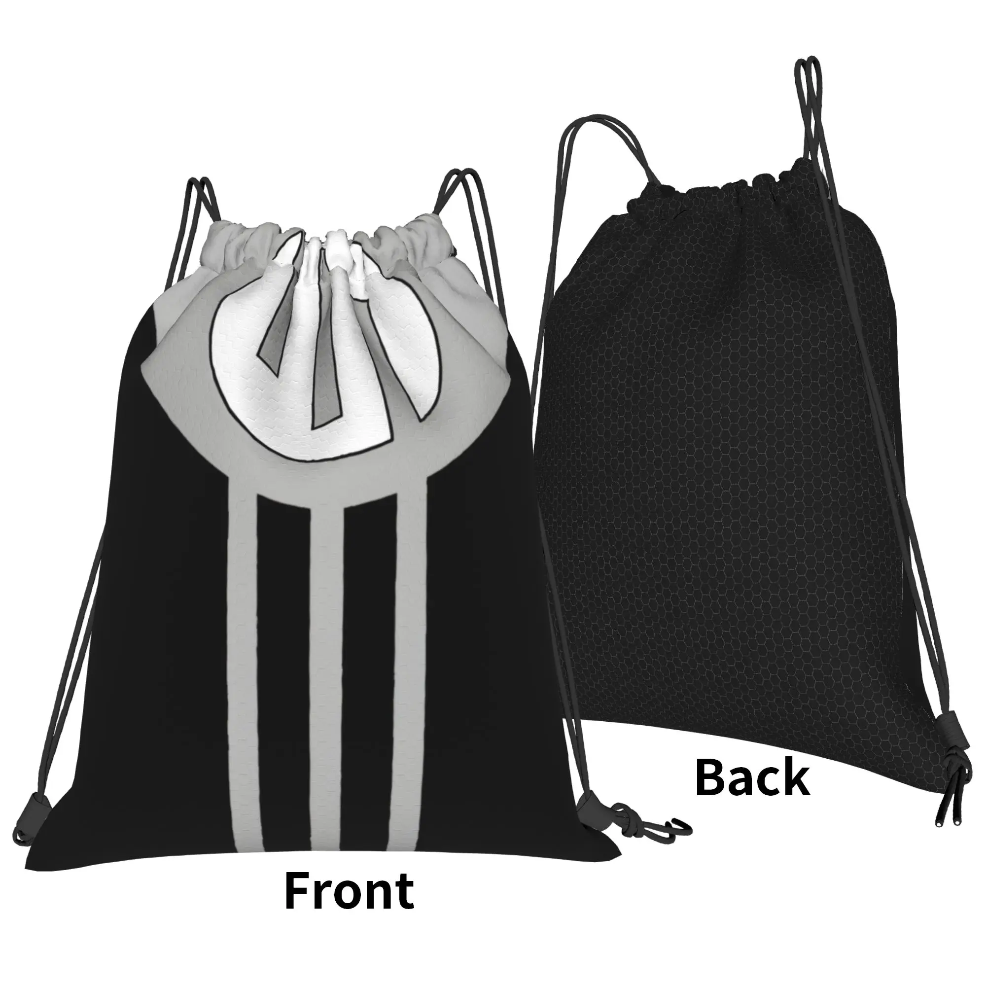 Invincible Cartoon Backpacks  Large Unisex Sports Yoga Design Sackpack String Bags
