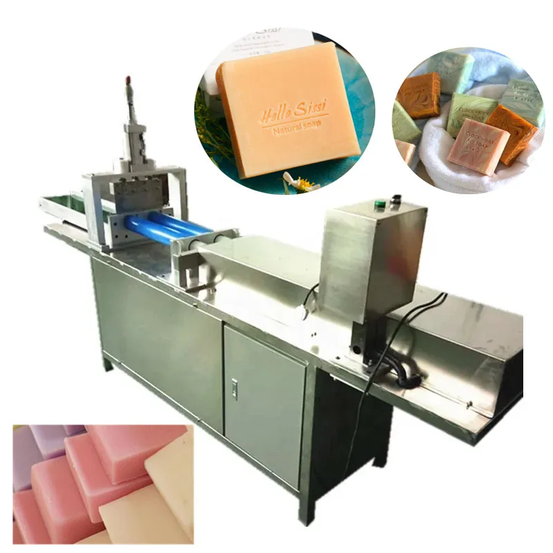 ماكينة تقطيع قطع الصابون الأوتوماتيكية من النوع الأوتوماتيكي 1.2 كيلو وات ماكينة قطع شريط الصابون اليدوية 220 فولت ماكينة صنع شريط الصابون