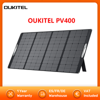 OUKITEL PV400 400W Foldable Solar Panel 48V 12A with Kickstand 23% Energy Conversion Rate IP65 Waterproof  Size 1048*2333*25m