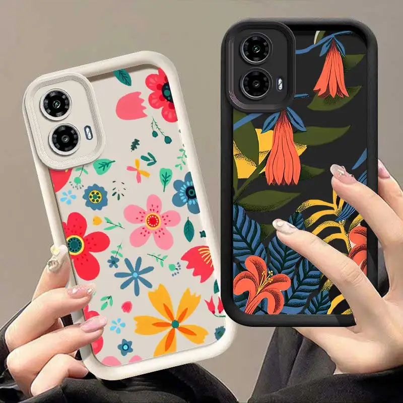 G34 Tropical Garden Sky Eye Ladder Phone Case For Motorola Moto G34 Cover