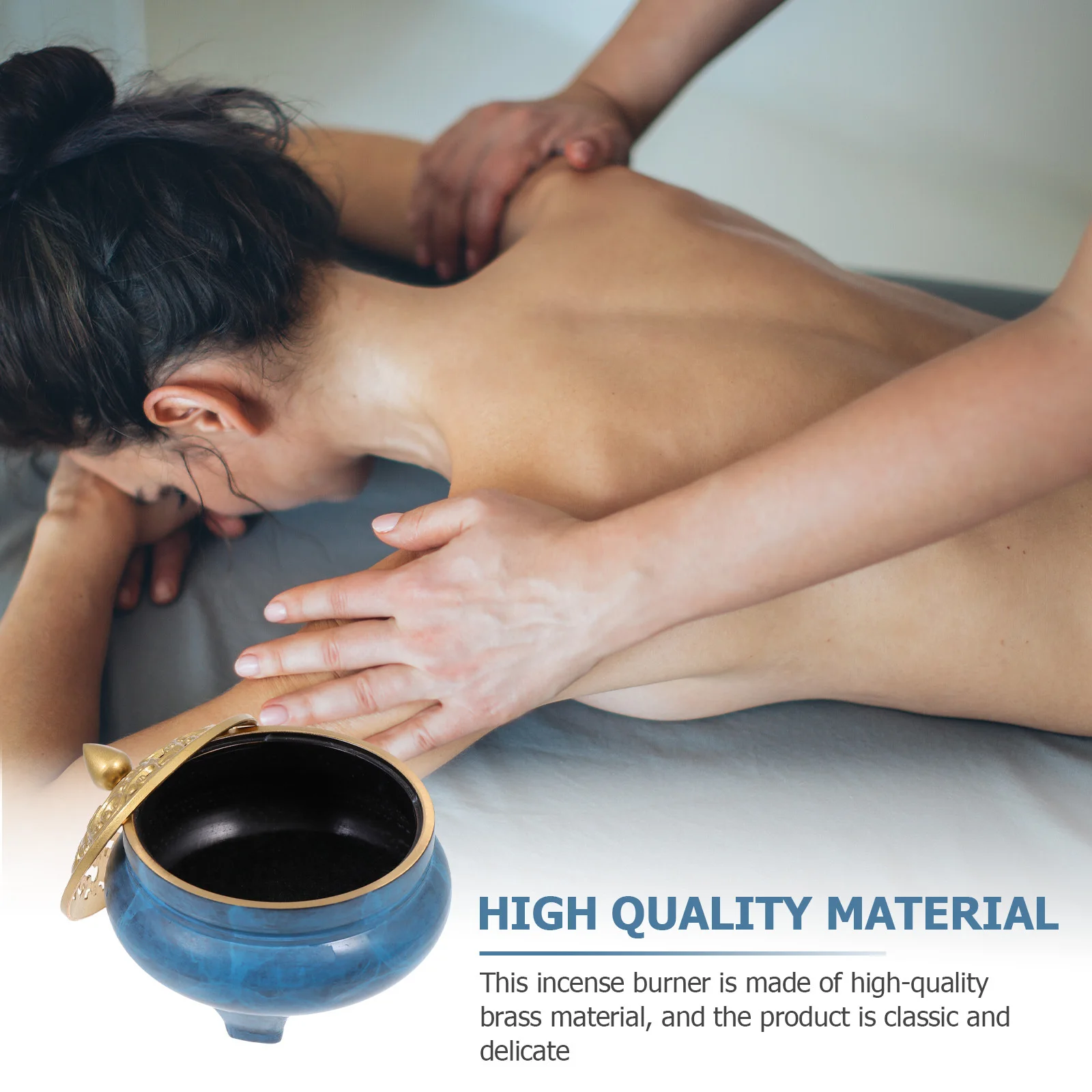 

1pc Aromatherapy Furnace Decor For Office Aroma Censer Decor Incense Burner Incense Burner Ornament