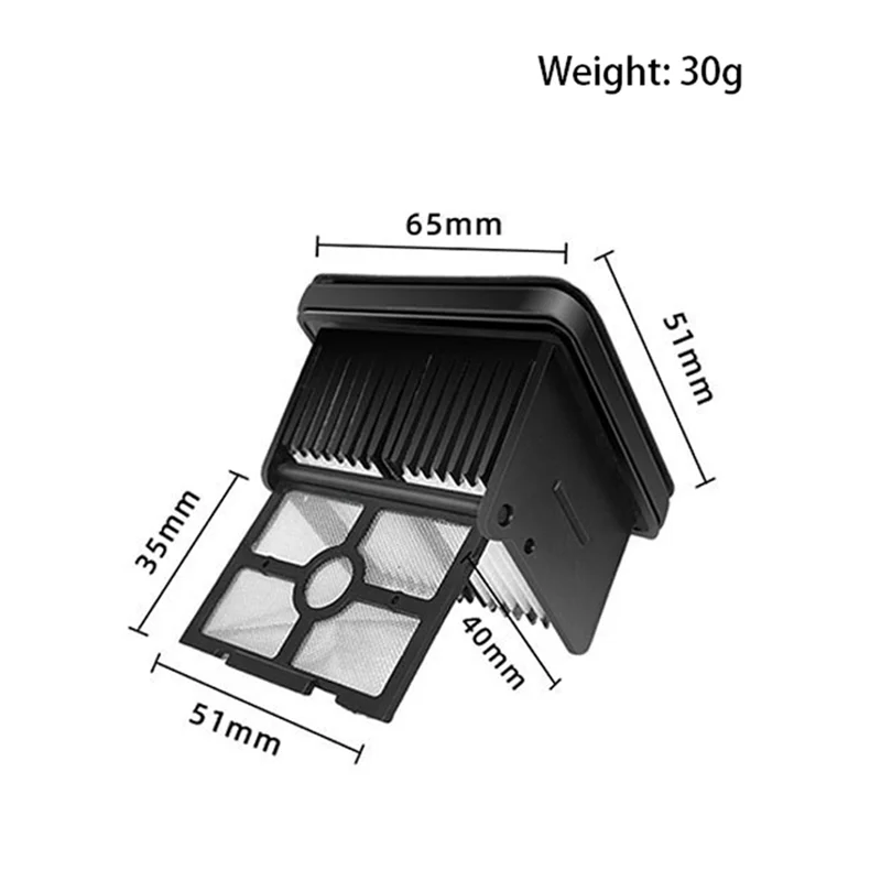3 Stück für m13 beta h12 pro h12 wasch boden maschine staubsauger zubehör hepa filter
