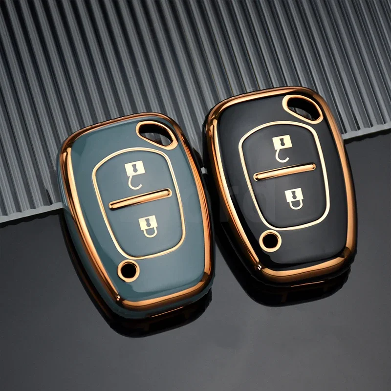NEW TPU 2Buttons Car Remote Key Case Cover Shell For Renault Movano Trafic Kangoo Vauxhall Opel Vivaro Protector Fob Accessories