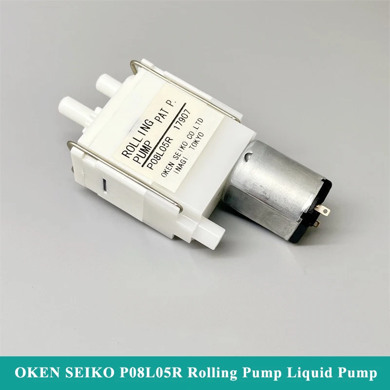 

Japan OKEN SEIKO P08L05R Rolling Pump DC 3V 3.7V 5V Mini Liquid Pump Self-priming Suction Water Pump For Home Appliances