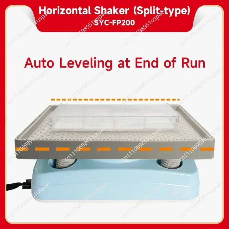 Orbital Shaker for Mixing and Agitating Liquids in Centrifuge Tubes, Microplates, Petri Dishes, and Culture Flasks